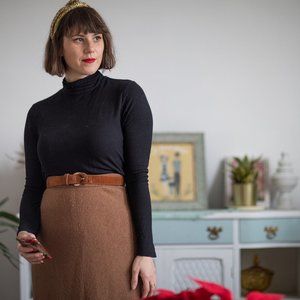 Unique vintage maxi skirt